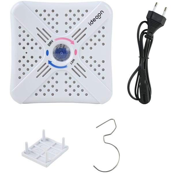 4 mini-déshumidificateurs compacts, 250 ml – puissants, sans fil, réutilisables – billes de gel de silice réutilisables – parfaits pour voiture, armoire, salle de bains, cave