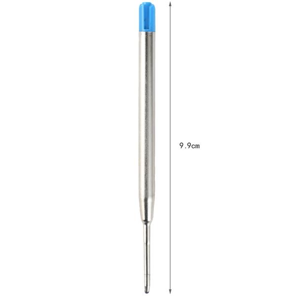 Set da 10 ricariche per penne a sfera spessore B, blu – Ricariche universali per penne a sfera – Resistenti per ufficio e uso quotidiano