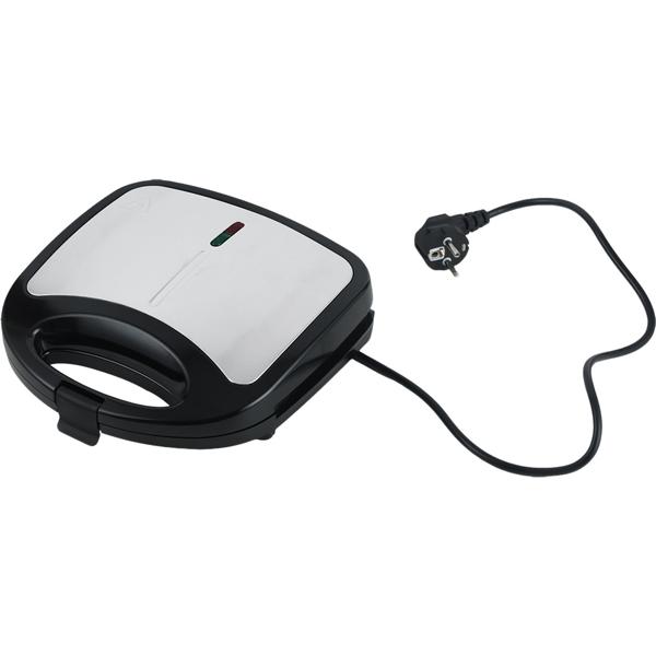 Sandwichmaker für 2 Sandwiches mit 850 Watt Leistung, Antihaftbeschichtung, Cool-Touch-Griff,  Sandwich-Toaster für die schnelle Küche