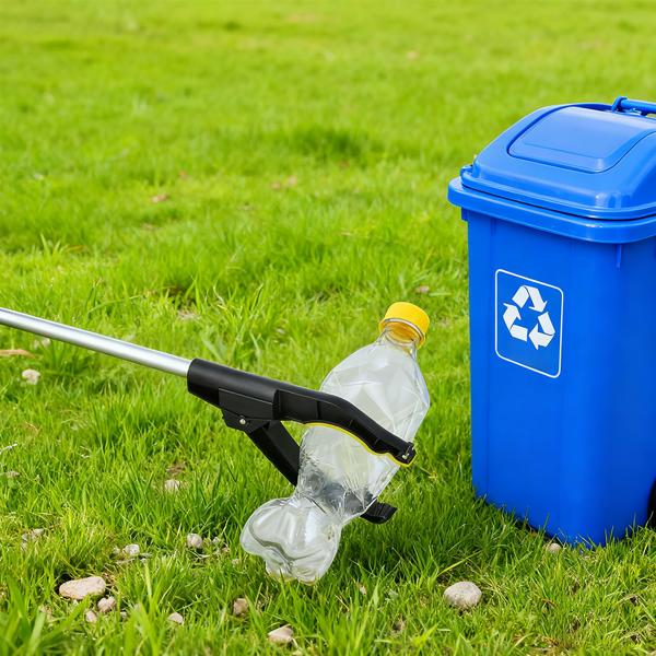 Praktischer Greifarm 76 cm – Ergonomische Greifzange mit Magnetspitze und 360° drehbarem Kopf – Für Senioren, fürs Bücken, Aufheben, den Garten & mehr