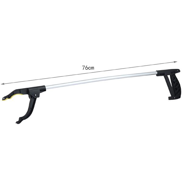 Praktischer Greifarm 76 cm – Ergonomische Greifzange mit Magnetspitze und 360° drehbarem Kopf – Für Senioren, fürs Bücken, Aufheben, den Garten & mehr