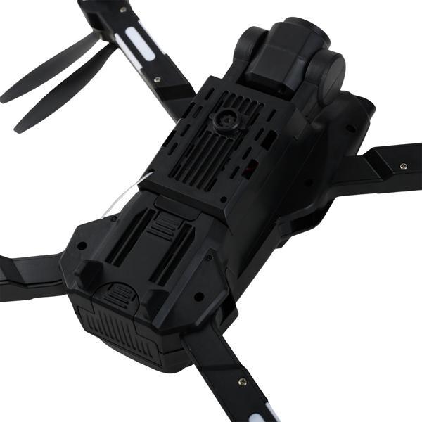 Quadricoptère RC WiFi pliable avec caméra HD, détection d’obstacles et batterie supplémentaire - drone C0 brushless pour débutants, portée 80 m, application