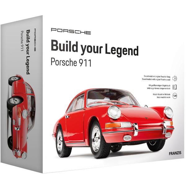 Ultimate Porsche 911 (1965) Experience Kit – Fascinating, high-quality 1:24 model kit with cool engine sound