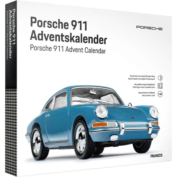 Fantastischer Porsche 911 Carrera Adventskalender – Edler Modellauto Bausatz 1:43 mit Original Motorsound. Perfektes Geschenk für Männer & Sammler
