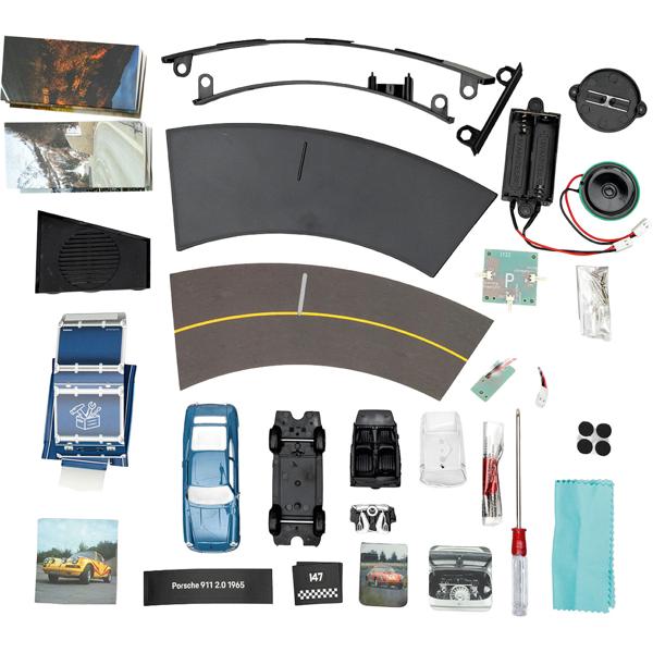 Fantastischer Porsche 911 Carrera Adventskalender – Edler Modellauto Bausatz 1:43 mit Original Motorsound. Perfektes Geschenk für Männer & Sammler