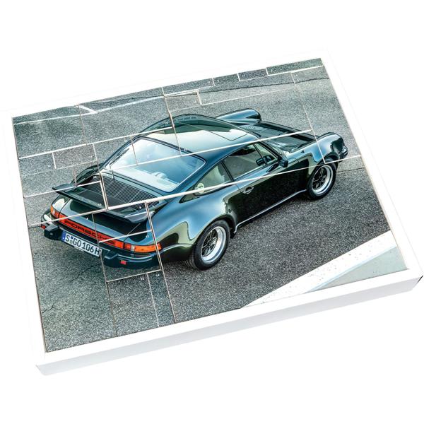 Calendrier de l‘Avent Porsche 911 Turbo - Kit maquette exclusif pour collectionneurs et fans - Échelle 1:24 - Son moteur authentique - Produit en allemand