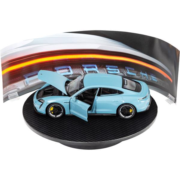 Calendario dell‘Avvento Porsche Taycan esclusivo: modello in metallo 1:24 di alta qualità. Regalo perfetto per uomini, collezionisti e appassionati di modellismo