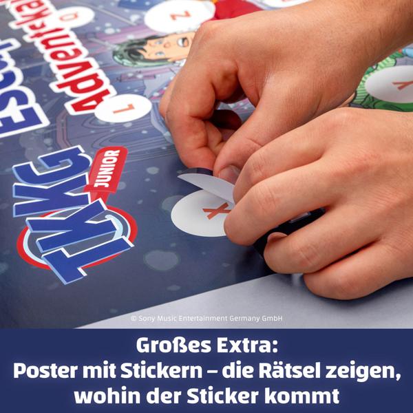 Spannender TKKG Junior Escape Adventskalender – Geniale Rätsel für clevere Detektive – Hochwertiges Weihnachtsgeschenk