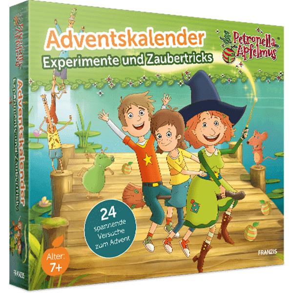 Calendario dell’Avvento Petronella Apfelmus - 24 fantastici esperimenti magici e incantevoli trucchi di magia per bambini dai 7 anni - Imparare giocando