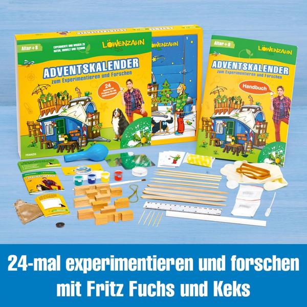 Der geniale Löwenzahn Adventskalender – 24 tolle Experimente zum Forschen & Entdecken! Wissen & Umweltschutz spielerisch lernen