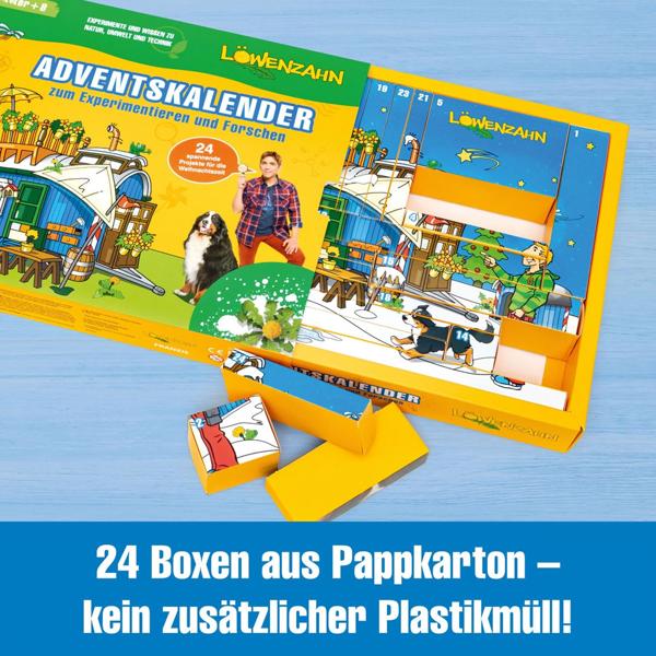Der geniale Löwenzahn Adventskalender – 24 tolle Experimente zum Forschen & Entdecken! Wissen & Umweltschutz spielerisch lernen