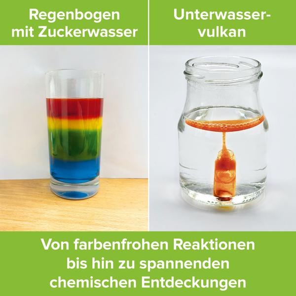 GEOlino Chemie 2.0 Experimentierkasten - 40 sichere Experimente für Kinder ab 10 Jahren, inkl. Handbuch