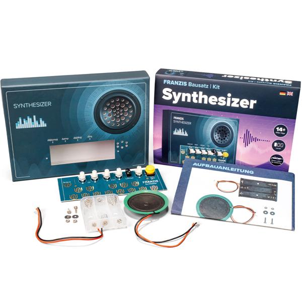 Kit Synthétiseur Électronique Créatif - Bricolage Sans Soudure - Son Réaliste - Sortie Audio 3.5mm - Âge 14+