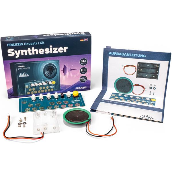 Kit Synthétiseur Électronique Créatif - Bricolage Sans Soudure - Son Réaliste - Sortie Audio 3.5mm - Âge 14+