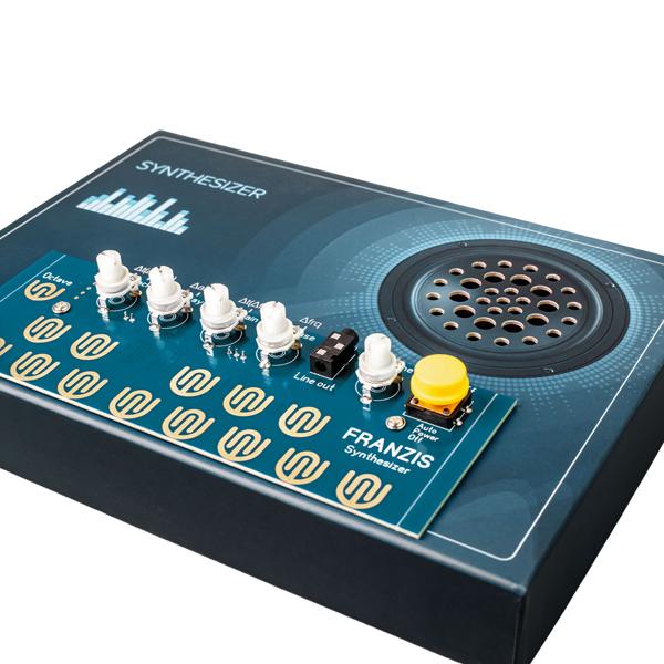 Kit Synthétiseur Électronique Créatif - Bricolage Sans Soudure - Son Réaliste - Sortie Audio 3.5mm - Âge 14+