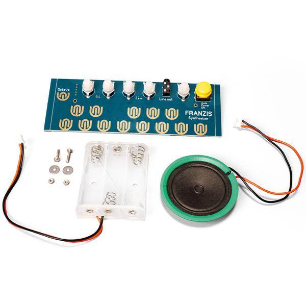 Kit Synthétiseur Électronique Créatif - Bricolage Sans Soudure - Son Réaliste - Sortie Audio 3.5mm - Âge 14+