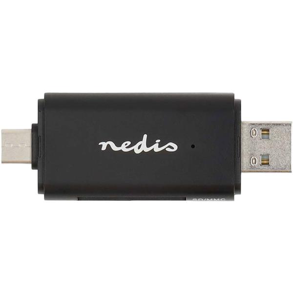 Doppio lettore di schede USB-A e Type-C: trasferisce rapidamente foto e video - Flessibile e plug-and-play