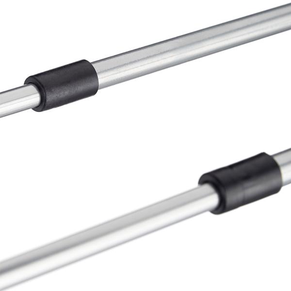 Efficient laundry rack foldable & extendable, gray: A flexible laundry tower with 11 rods for quick drying