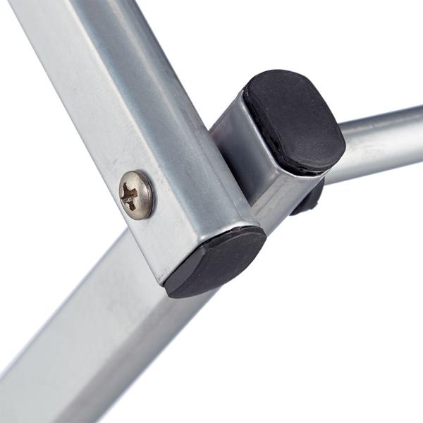 Efficient laundry rack foldable & extendable, gray: A flexible laundry tower with 11 rods for quick drying