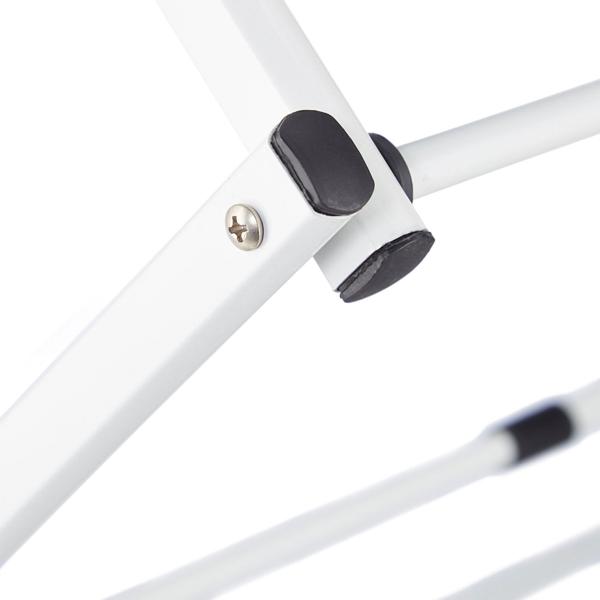 Effizienter Wäscheständer klappbar & ausziehbar, weiss: Ein flexibler Wäscheturm mit 11 Stangen für schnelles Trocknen