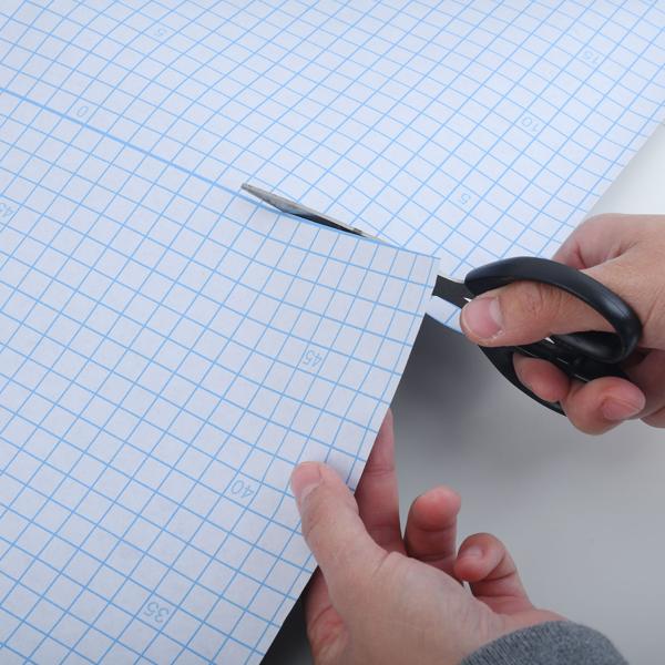 Pellicola lavagna autoadesiva 60 x 200 cm incl. 5 gessetti e pad di pulizia – pellicola da parete come lavagna e memo board per cucina, cameretta e ufficio