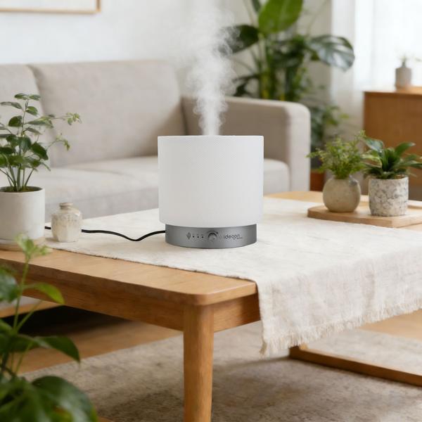 Aroma Diffuser 140ml mit LED Beleuchtung dimmbar – Elektrische Duftlampe 12W – Lufterfrischer mit Timer & 30 Min. Schlafhilfe-Modus Funktion