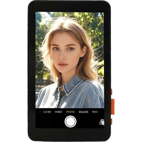 Magnetic smartphone selfie monitor - 4.02-inch vlogging display, 480x800 pixels, Bluetooth 5.0, USB-C charging port for content creators