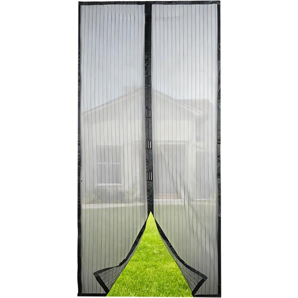 Insect protection door curtain with magnetic closure, 210 x 100 cm