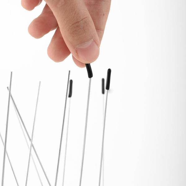 Efficace cintura anti‑martora set da 2 in acciaio inox, barriera anti‑arrampicata per pluviali e alberi, difesa contro procioni e gatti, montaggio semplice