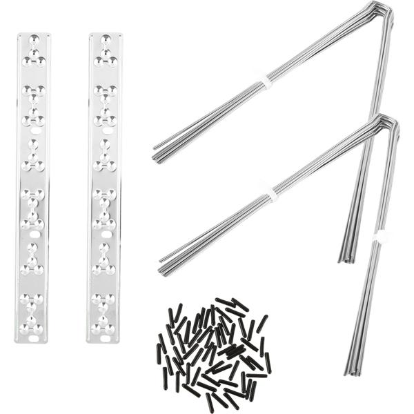 Efficace cintura anti‑martora set da 2 in acciaio inox, barriera anti‑arrampicata per pluviali e alberi, difesa contro procioni e gatti, montaggio semplice