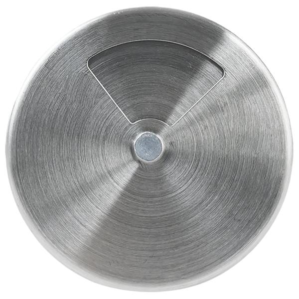 Edler Gewürzstreuer Edelstahl mit Sichtfenster 94ml Vorratsdose für Gewürze Kräuter Salz Pfeffer Streuer mit 3 verstellbaren Lochgrössen