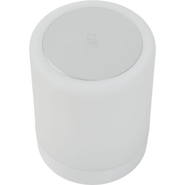 Lampe de table rechargeable avec commande tactile, 6 couleurs de lumière et blanc chaud, recharge pratique par USB‑C, anse intégrée pour la suspendre