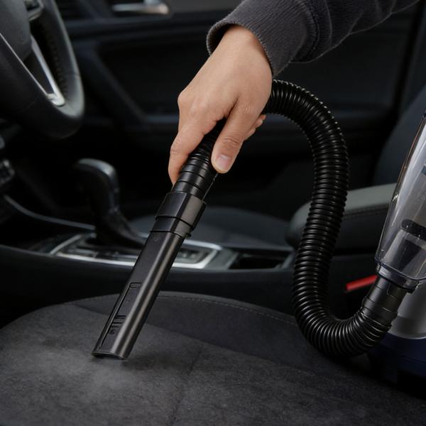 Cordless handheld vacuum cleaner 6800 Pa powerful mini vacuum, wireless 2600 mAh Li-Ion 66W table vacuum – compact & quiet for car, office, home