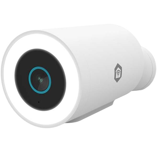 SmartLife Outdoor Security Camera 3MP Full HD 1296p – Wi‑Fi IP camera, white, weatherproof and high-performance for secure home surveillance