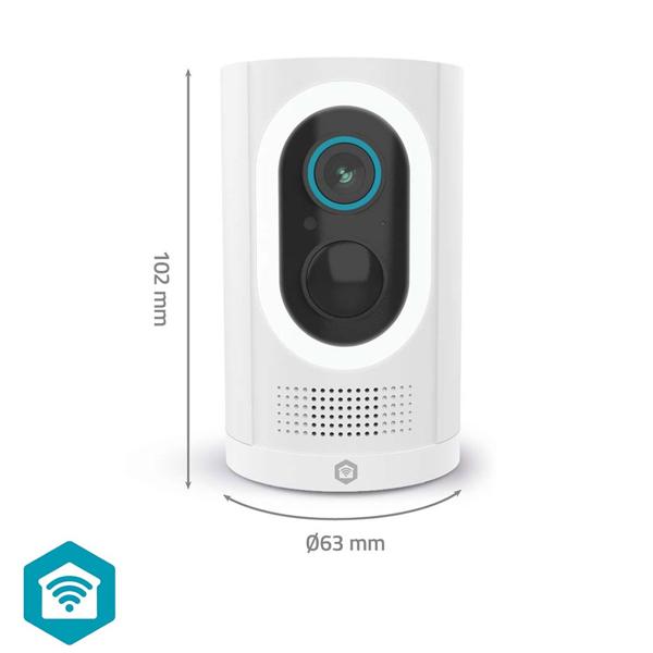 Lot de 2 : caméra de surveillance Wi‑Fi à batterie, capteur de mouvement, 100 % sans fil, 3 MP & panneau solaire pour caméra IP SmartLife, câble de 3 m, 3 W, résistant aux intempéries