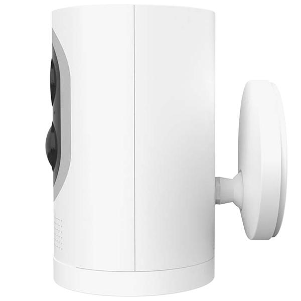 Lot de 2 : caméra de surveillance Wi‑Fi à batterie, capteur de mouvement, 100 % sans fil, 3 MP & panneau solaire pour caméra IP SmartLife, câble de 3 m, 3 W, résistant aux intempéries