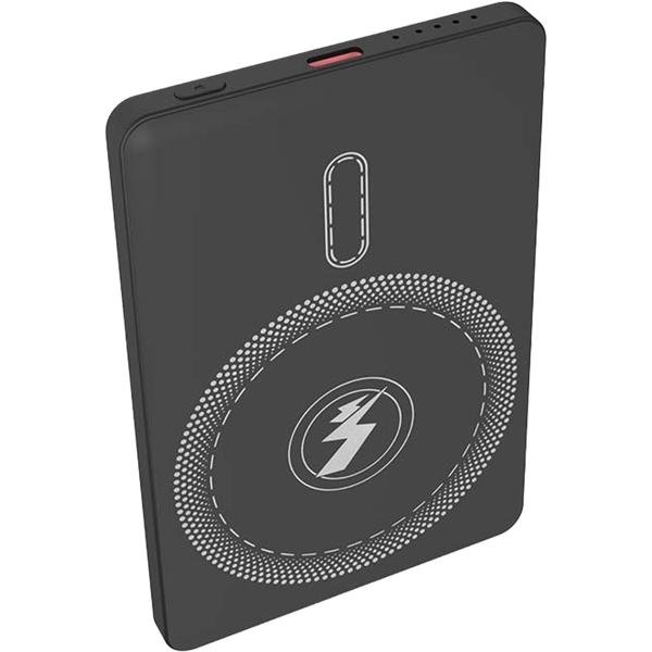 2er-Set Powerbank MagSafe 5000 mAh – 15W Kabelloses Laden und 20W USB-C Anschluss, kompakter Akku mit LED-Anzeige für iPhone 15/14/13/12