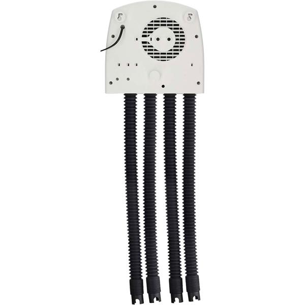 Asciugascarpe elettrico efficiente (350 W): asciugatura rapida per 2 paia di scarpe / scarponi da sci e da trekking. Installazione semplice e asciugatura delicata