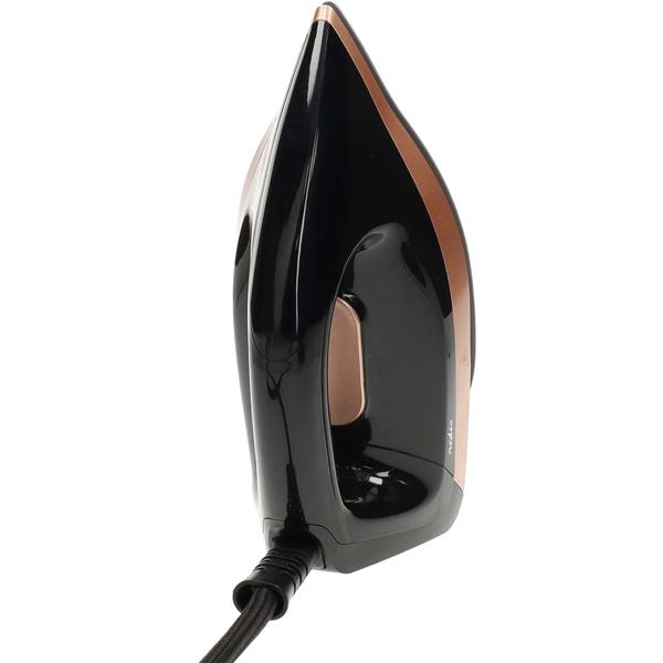 Leistungsstarke Dampfbügelstation, 7 Bar, 2400W, schwarz – Keramik Bügelsohle, Anti-Kalk, Selbstreinigung, schnelles & effektives Bügeln