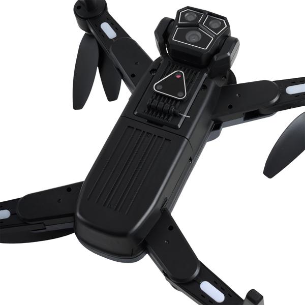 4K Drohne mit Kamera Schwenkbar C0 Zertifiziert Bürstenloser Motor Faltbar GPS Rückkehr Hinderniserkennung Follow-Me Live-Übertragung Waypoint App