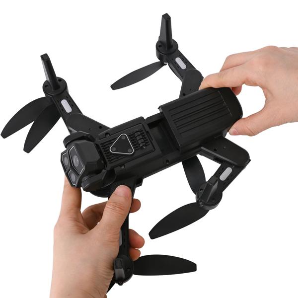 Set de pièces de rechange pour drone GPS CH11603 – avec puissante batterie de rechange 3000 mAh / 7,4 V et 4 paires d’hélices de haute qualité comme rotors de rechange