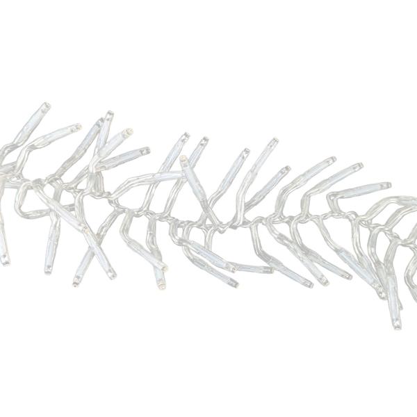 Catena luminosa cluster natalizia 768 LED bianco caldo – IP44 esterno & interno, 5,6 m catena a grappolo scintillante per un‘atmosfera accogliente