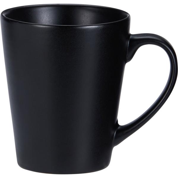 Elegantes 6-tlg. Frühstücks-Set in Schwarz Matt: Edles Geschirr-Service für 2 Personen - Modernes Essgeschirr für Müsli, Kaffee, Brunch, u.v.m.