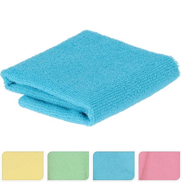 Set of 50 high-quality microfiber cloths 30x30cm: all-purpose cloths, streak-free, highly absorbent, practical for home or car – versatile cleaning