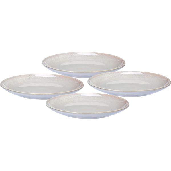 Exklusives Steinzeug Geschirrset 20-teilig: Vielseitige Teller, Schalen & Tassen - Erstklassige Qualität für Alltag & Events - Stilvoll & modern