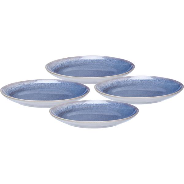 Esclusivo servizio combinato in gres da 20 pezzi: set di piatti, ciotole e tazze eleganti - servizio di stoviglie moderno e robusto per gusto e stile