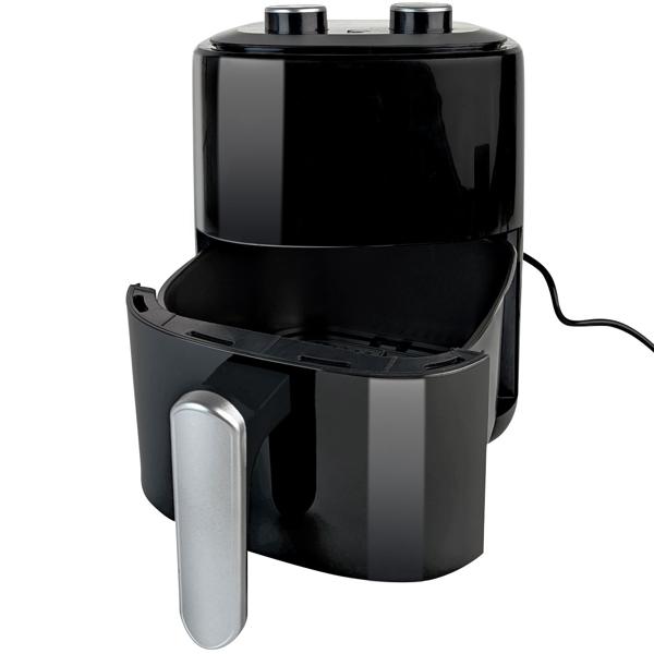 6-in-1 Heissluftfritteuse 3,1L – Das geniale Multitalent für knusprige Pommes & saftiges Fleisch in Rekordzeit - 6 Programme: Garen, Grillen, Backen