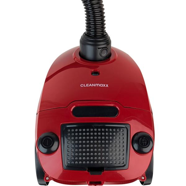 Compact bagged vacuum cleaner 800W, 17 kPa suction power, incl. reusable dust bag, super light & manoeuvrable for hard floors & carpets, 5 m cable