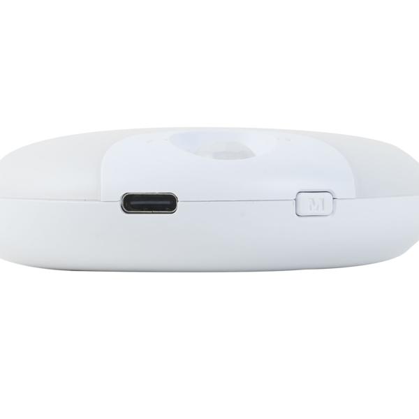 Bright LED cabinet light with motion sensor – Rechargeable night light, magnetic & wireless – Ideal as stair light & for wardrobe