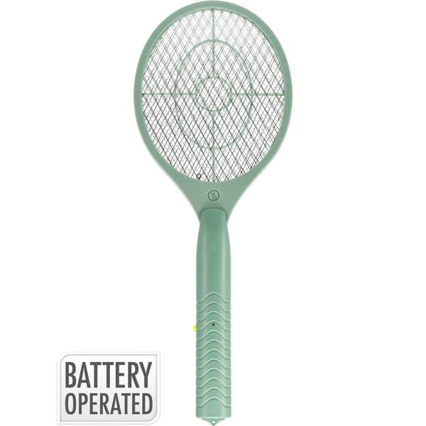 2er-Set Elektrische Fliegenklatsche – Effektive Insektenvernichter Fliegenfalle für Haus und Garten, handlich und sicher, 46 cm